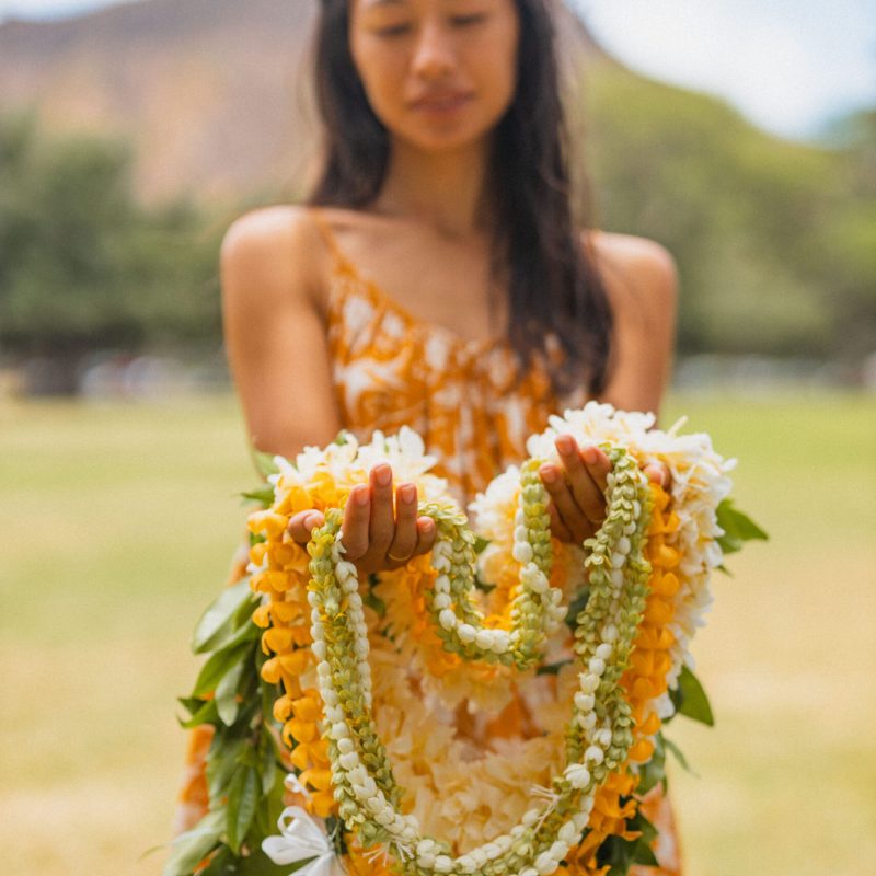 a woman in a pink dress