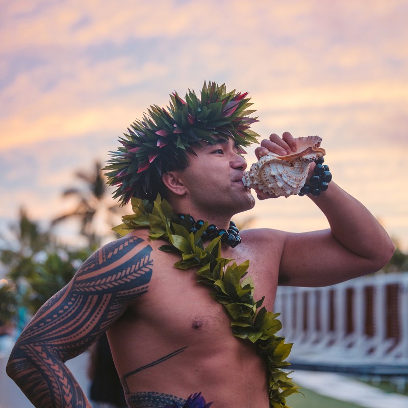 a person wearing a costume